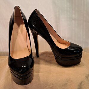 Only Maker Black Patent Pumps, size 38